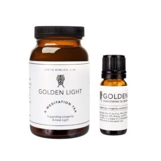 Golden Light Meditation Tea & Oil products